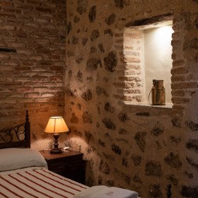Habitación individual en Casa rural del Siglo XVIII en Montánchez Cáceres Extremadura